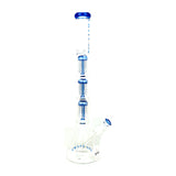 Gilli Glass | 3 Layers 8 Arm Trees | Glass Bong 18mm Female Joint With Bowl And Downstem